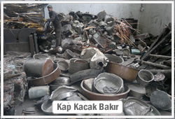 Kap Kacak Bakır Hurdaları